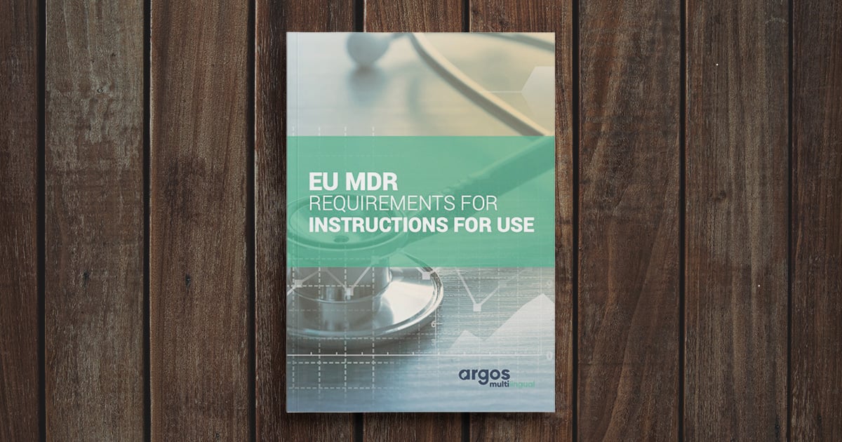 EU MDR Instructions for Use Guide - Argos Multilingual